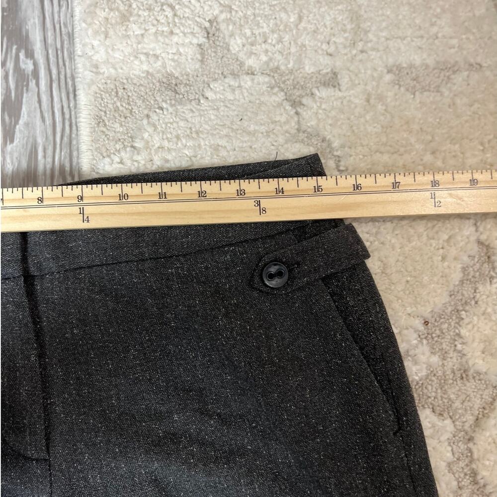 Flare Y2K Old Money Gray Tailored Dress Pants Women’s 6 CareerCore Slacks - Picture 6 of 9